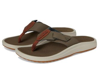 Clarks Breeze Mens Sandals Green Combi Synthetic : 12 D - Medium