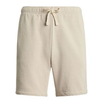 Ralph Lauren Jogging Shorts - Heren - Korte broeken - Beige - Maat: M Katoen