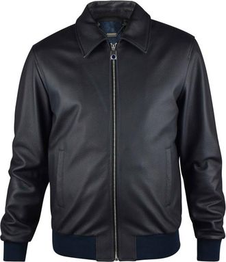 Billionaire Boys Club Leren jas Zwart
