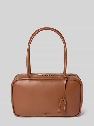 HUGO BOSS Henkeltasche in Lederoptik Modell JODI_DUFFLE in Dunkelbraun, Gr&ouml;&szlig;e 1