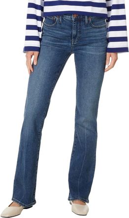Madewell Kick Out Full Length Jeans Womens Devito Wash Denim Stretch GBO3578