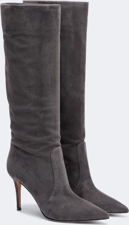 Gianvito Rossi Hansen suede knee-high boots