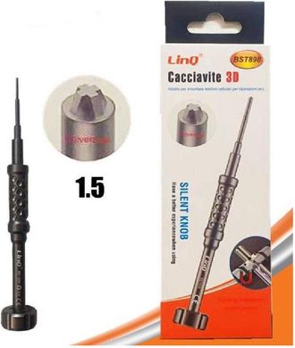 Trade Shop Trade Shop - Cacciavite Torx 3d 1.5 Professionale Riparazione Smartphone Cellulari Bst898-1.5