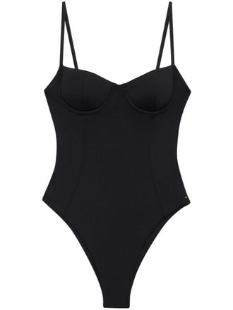 Anine Bing Kyler pull-on swimsuit - Black