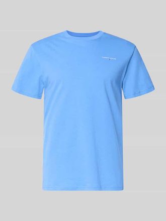 Tommy Jeans Regular Fit T-Shirt aus reiner Baumwolle in Hellblau, Gr&ouml;&szlig;e XXL
