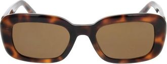 Saint Laurent Stijlvolle Zonnebril - unisex - Zonnebrillen - Bruin - ONE Size - Accessoires
