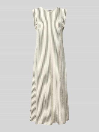Zabaione Midikleid mit Rundhalsausschnitt Modell Ne44lly in Ecru, Gr&ouml;&szlig;e XXL