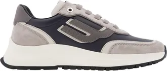 Bally Demmy Calf Suede Low-Top Sneakers, Brand Size 6 ( US Size 7 )