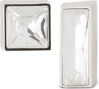 Lanvin Orecchini a bottone - Argento