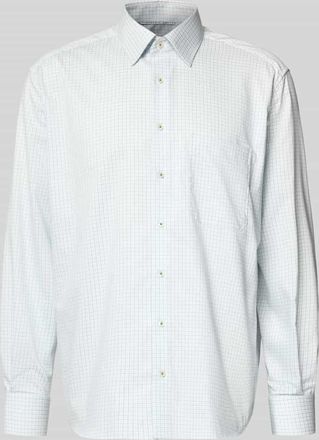 Eterna Comfort Fit Businesshemd aus Baumwolle mit Kentkragen in Gruen, Größe 42