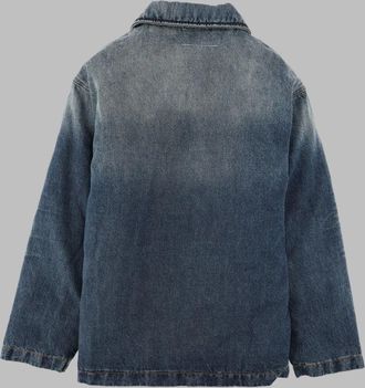 Maison Margiela Oversized Denim Jacket - Blue