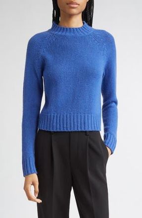 Vince Raglan Sleeve Wool & Cashmere Crewneck Sweater in Harbor at Nordstrom Rack, Size Small