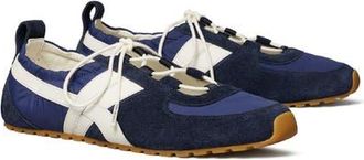Tory Burch Hank Sneaker in Tory Navy /Cream /Tory Navy at Nordstrom, Size 10.5
