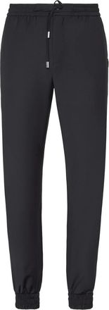 Philipp Plein Wollen joggingbroek - Heren - Sweatpants - Blauw - 3XL - Wol - Broeken