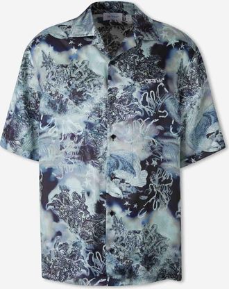 Off-white Printed Casual Shirt
