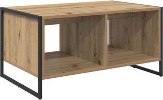 vidaXL Coffee Table Artisian Oak 80 x 50 x 40 cm Engineered Wood vidaXL