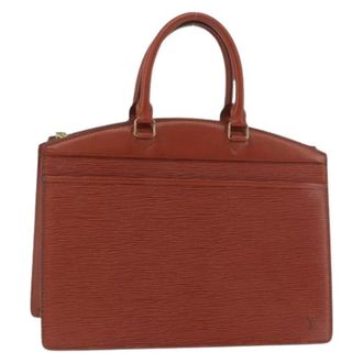 Louis Vuitton Pre-owned Handbags, female, Brown, Size: ONE SIZE Pre-owned Riviera Hand Bag