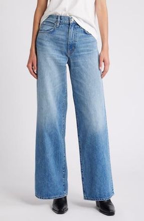 Slvrlake Denim Selena High Waist Organic Cotton Wide Leg Jeans in Wildest Dreams at Nordstrom Rack, Size 31