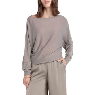 Favorite Daughter The Effortless Merino Wool Sweater in Soft Taupe at Nordstrom, Size X-Small