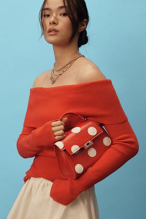 Bishop + Young Blaine Off-The-Shoulder Sweater