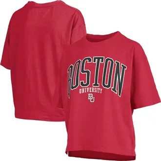 Pressbox Womens Pressbox Red Boston University Nelson T-Shirt at Nordstrom, Size X-Large