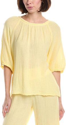Michael Stars Jane Puff Sleeve Top