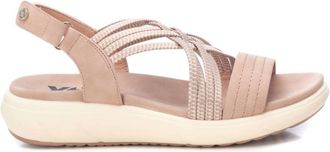 Xti Womens Wedge Sandals In Nude