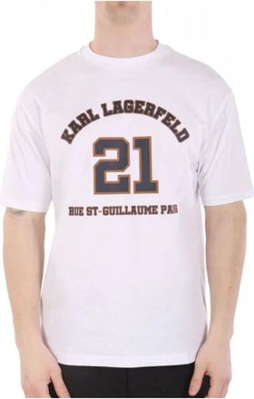 Karl Lagerfeld Uomo, Top, Bianco, L, new