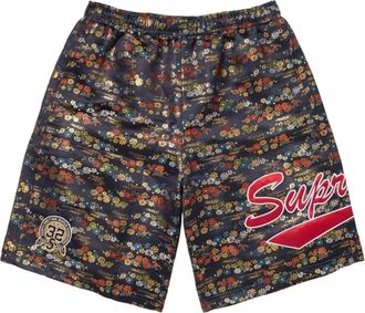SUPREME SS26 Floral Jacquard Short Navy SUP-SS26-142-NVY
