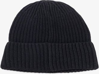 Stone Island Mens Hat Geelong Virgin Wool Black