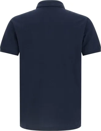 Polo Ralph Lauren Logo-Embroidered Piqu&eacute; Cotton Polo - Navy