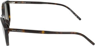 Saint Laurent Womens Sunglasses Sl 775 002 Havana Grey 57-17-145 Acetate