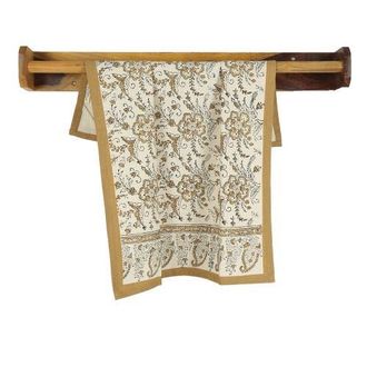 Sustainable Threads Ivy River - Hand Block Printed Kitchen Towels - Set of 2 in Sand at Nordstrom