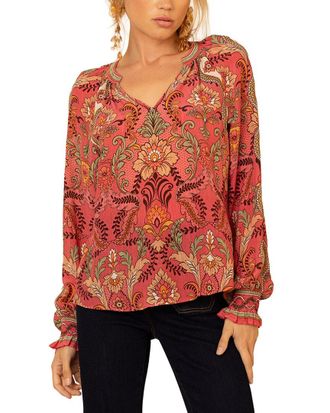 Hale Bob Whitley Silk Top
