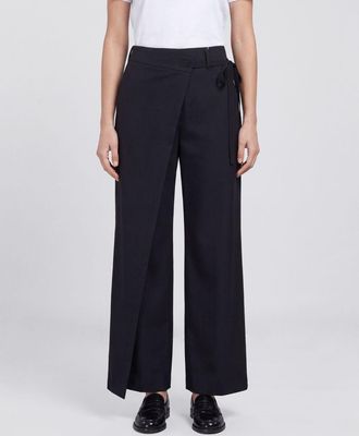 Maison Margiela Pantaloni a portafoglio in misto lana