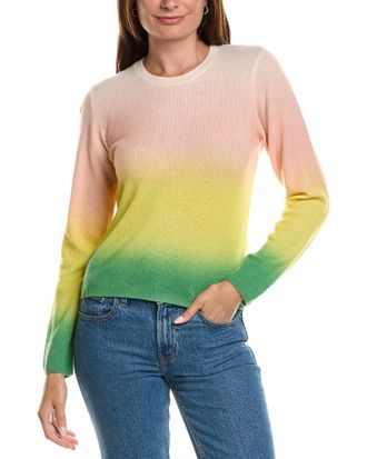 Brodie Bali Print Cashmere Sweater