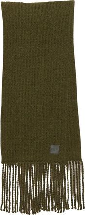 Iro Wm 52 Fluffy Sjaal - Dames - Wintersjaals - Groen - ONE Size - Accessoires