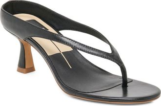 Dolce Vita Doreen Sandal in Black Leather at Nordstrom, Size 8.5