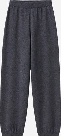 Frankie Shop Womens Jogging Pants Olia Wool-Blend Grey Trousers