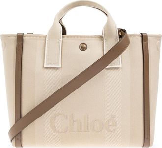 Chlo&eacute; Carry Medium Shopper Bag - - Bags - Donna - Beige - ONE SIZE