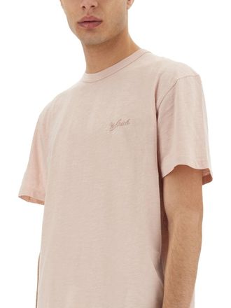 Woolrich Flamed Cotton T-Shirt - Pink