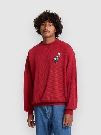 Volcom Fa JJ Villard Crew Sweater rot