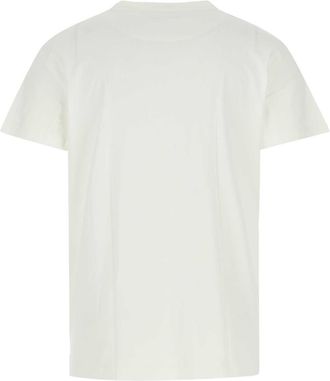 Jil Sander Mens Cotton T-Shirt White