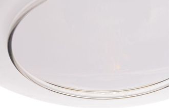 QAZQA Diseño Lámpara colgante de diseño negra con cristal dorado y ahumado 4 luces - Kyan Acero /Vidrio Alargada Adecuado para led Max. 4 x 40 Watt - Qazqa