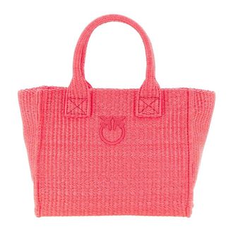 Pinko Beach Mini Shopping Bag - Dames - Handtassen - Roze - ONE Size - Tassen