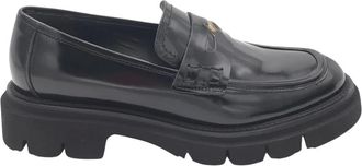 Luca Grossi Mocassino Penny con plateau - - Shoes - Donna - Nero - 41 EU
