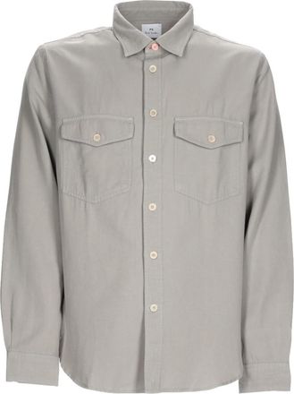 Paul Smith Grey Regular Solid Shirt