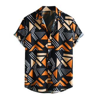 Generic Hawaii Shirt Mens Short Sleeve Front Pocket Shirt Oversize Summer Shirt Casual Shirt Casual Button Down Button Down Funky Hawaiian Shirt Casual Floral