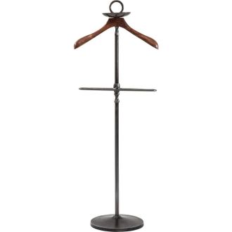 Kare Design Kare Design Portavestiti Cosmopolitan, Marrone, 122x29x54cm, Legno Massello, Dettagli Elaborati, Stile Elegante Vintage, Stile Shabby, Stile Classico