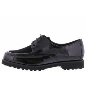 Sioux Marcel veterschoen - Dames - Schoenen - Zwart - Maat: 37 EU Leer